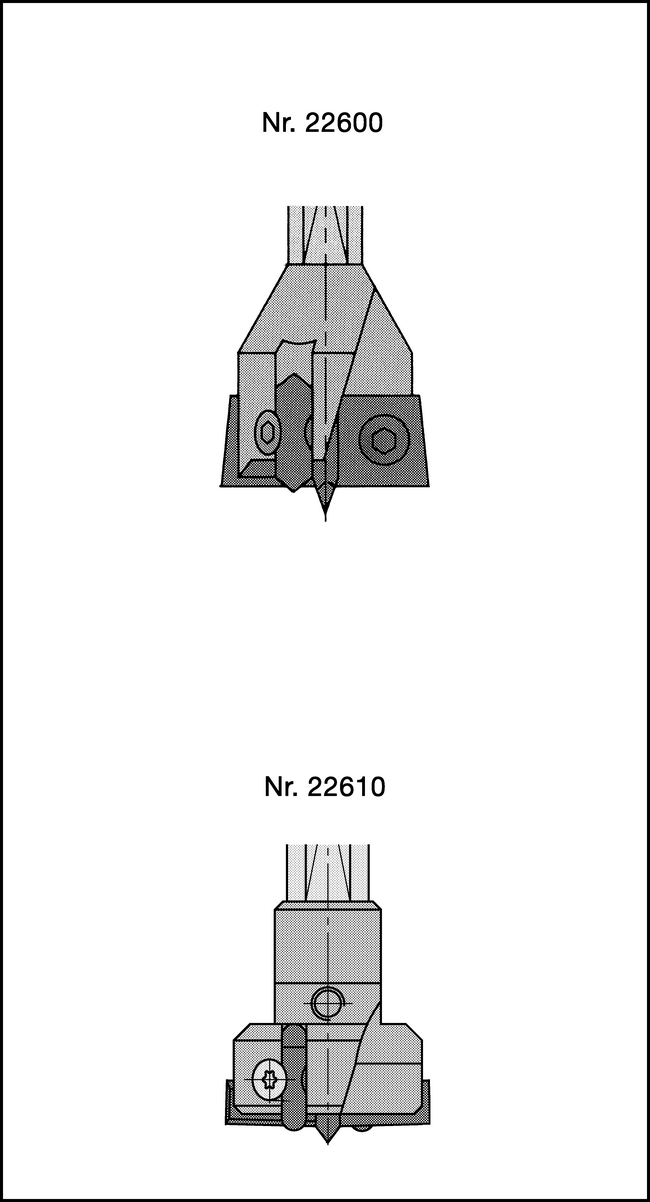 Wende-Vorschneider zu 22610 L.