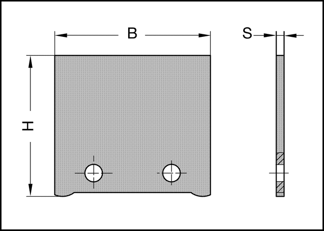 HW-Profilmesser 30x35x2mm HW04