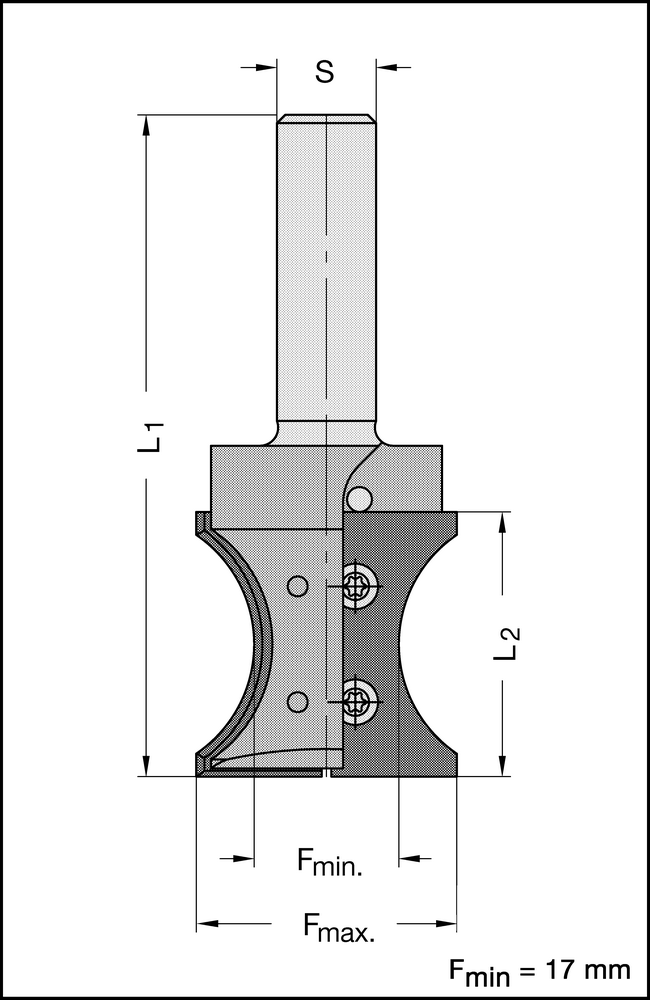 Profilmesser HW02 32x15x1,5mm