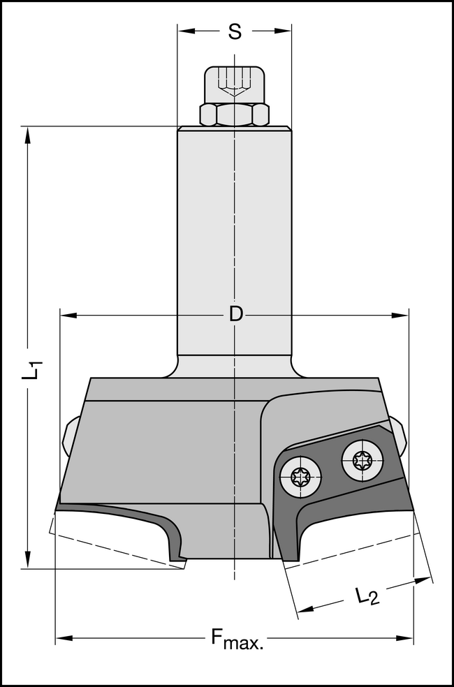 HW-Profilmesser 30x25x2mm HW02