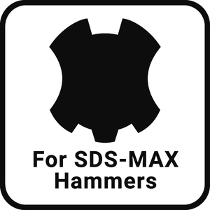 SDS-MAX Aufnahme
