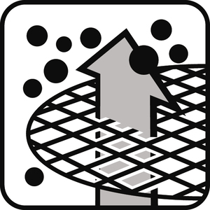 Gute Staubabführung