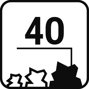 Körnung 40