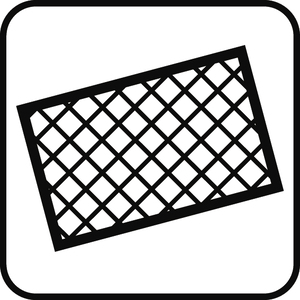 Netzschleifmittel reckteckig