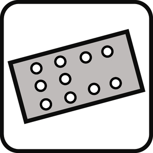 Schleifpapier 100x200 10-fach gelocht