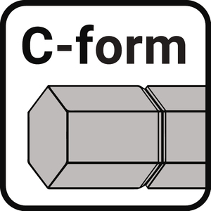 C-Form Aufnahmeschaft