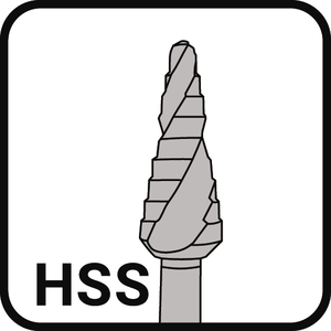 HSS-Stufenbohrer