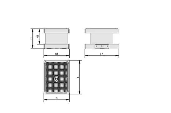 Schmalz Alu-Blocksauger VCBL-K1-HD 170x128x100mm 1-Kreis